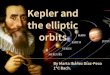 Kepler and the Elliptic Orbits by Marta Ibáñez Díaz-Peco