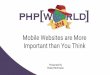 Mobile websites are more important than you think
