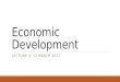 Economic development lecture 4