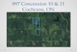 897 concession 10 & 11 cochrane