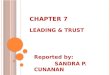Chapter 7: Leading and Trust