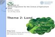 Theme 2 - Land : Technical Session 6