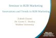 Innovations and Trends in B2B Marketing