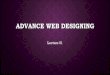 Advance Web Designing - Lecture 1 / 30