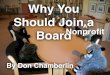 Why You Should Join a Nonprofit Board, by Don Chamberlin