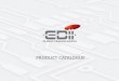 EDII Company Profile - Product Catalogue