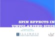 F Giordano: spin-dependent effects in spin-averaged DIS