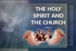 09 holy spirit and church