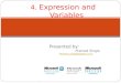 4\9 SSIS 2008R2_Training - Expression and Variables