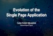 Evolution of the Single Page Application
