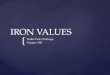 Iron Values Trailer Park Challenge Chapter 13