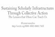 Sustaining Scholarly Infrastructures through Collective Action: The lessons that Olson can teach us