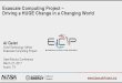 Exascale Computing Project - Driving a HUGE Change in a Changing World