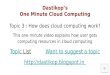 3.Dastikop's one minute cloud computing- How Does Cloud Computing Work?