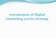 Strategy of Digital Marketing – Mario Prisciandaro