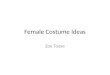 Female costume ideas