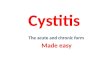 Cystitis made easy