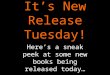 New Release Tuesday October 18 2016