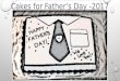 Cakes for Father's Day - 2017