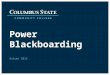 Power Blackboarding AU16