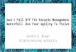 [AIIM17] Don't Fall Off the Records Management Waterfall: Use Your Agility to Thrive - Gordon Brown