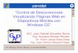 Control de Desconexiones Visualizando Páginas Web en Dispsoitivos Móviles con Windows CE