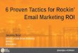 Rockin' Email Marketing ROI - Content Marketing World 2016
