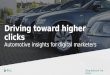 Driving towards higher clicks  - Automotive insights for Australian digital marketers