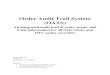 FINRA Order audit trail system