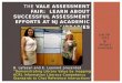 The vale assessment fair