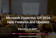 Microsoft Dynamics GP 2016 New Features
