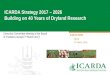ICARDA Strategy 2017 – 2026 Building on 40 Years of Dryland Research