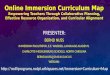 Immersion Curriculum Map Presentation