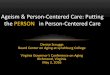 Person centered care