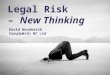 Legal Risk - New Thinking