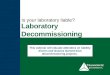 Lab Decommissioning: Is Your Lab Liable?