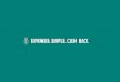 SPENT – Expenses made simple with cash back