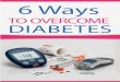 ways to overcome DIABETES naturally Fast without side effects