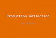 6. production reflection(3)
