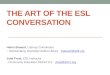 ITBE Conference 2017 ESL Conversation Club