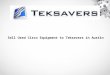 Sell Used Cisco Equipment to Teksavers in Austin