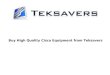 Buy High Quality Cisco Equipment from Teksavers