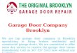 Garage door company brooklyn