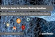Building an Engine for Tokenized Ranking Algorithms