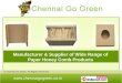 Substitution Of Thermocol by Chennai Go Green Chennai