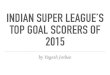Indian Super League's Top Goal Scorers of 2015