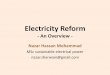 Electricity Reforms - An_Overview