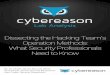Networking 2016-05-24 - Topic 1- Cybereason Lab Analysis by Brad Green