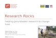 1 Research Rocks, Sean Furey