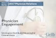 Physician Strategies - Physician Engagement